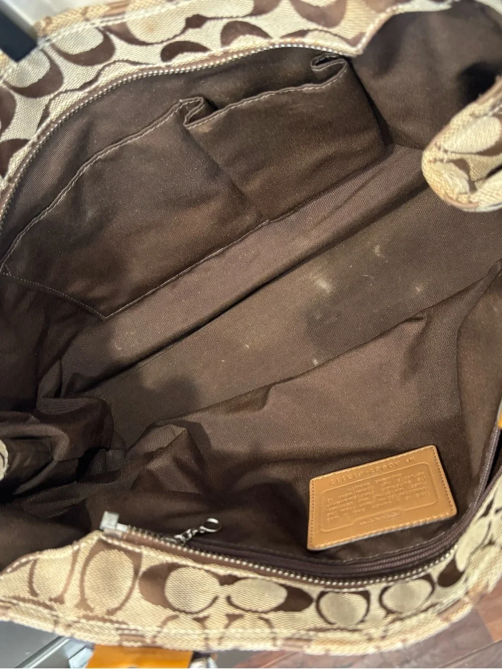 Coach SOHO Signature Jacquard Satchel - Picture 9 of 13